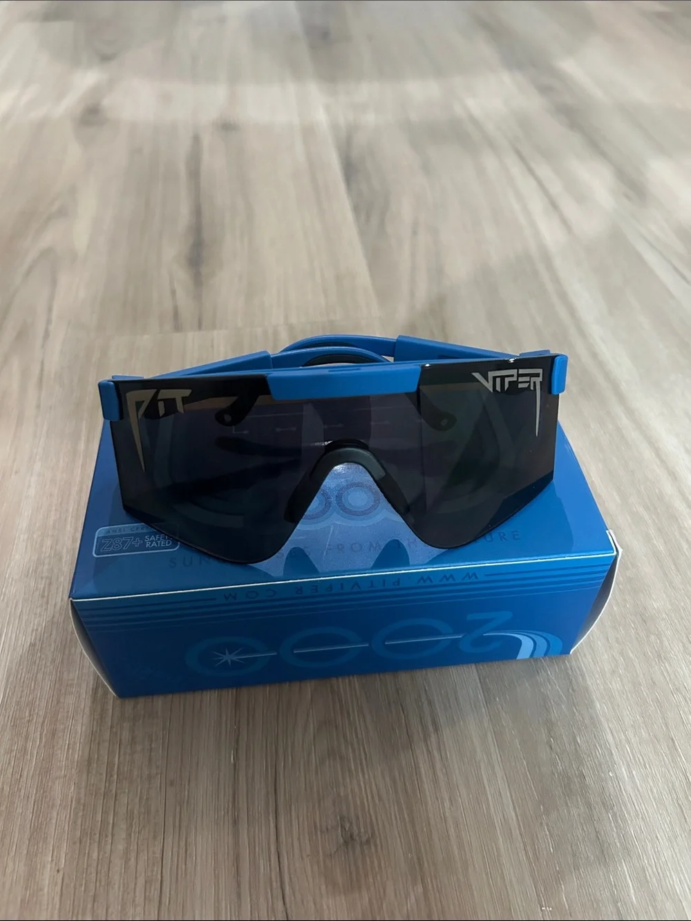 Pit Viper The Seaman Ballistic 2000 Sunglasses Smoke Lens Z87+ Case Included